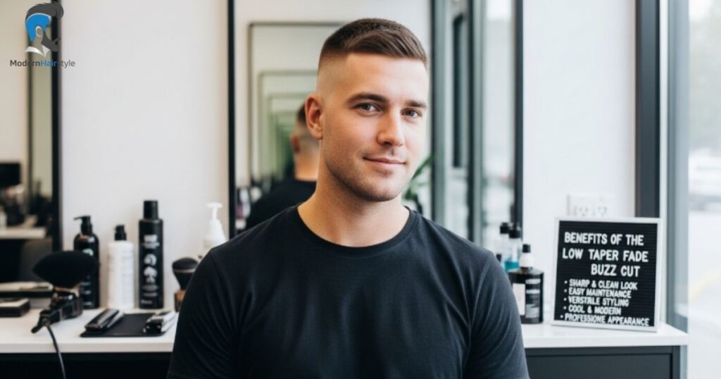 Benefits of the Low Taper Fade Buzz Cut Men
