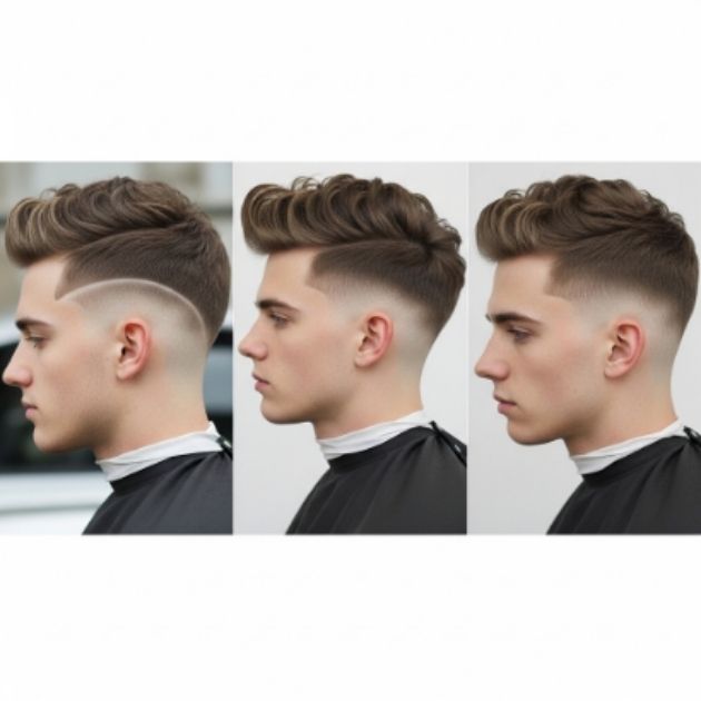 Drop Fade And Low Fade Blowout Low Taper Fade Curly Hair
