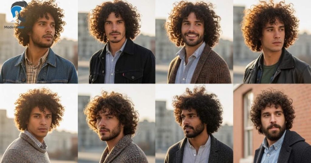 For Curly Hair Men