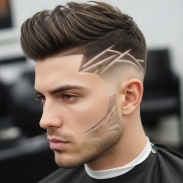 High Burst Fade Design