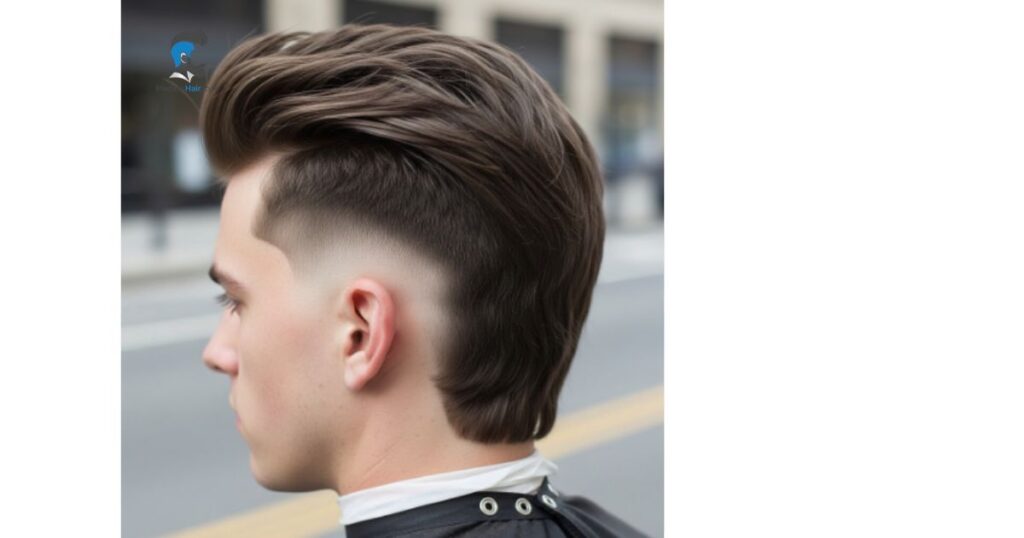 Low Fade Modern Mullet