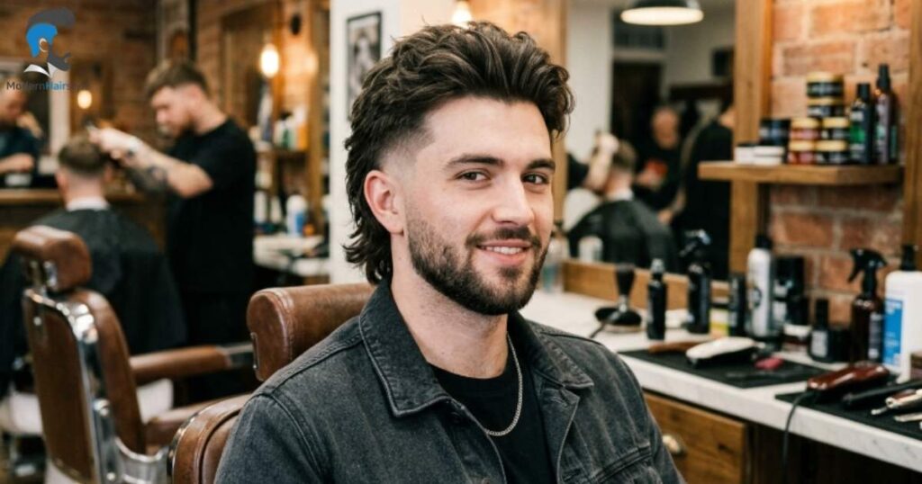 Low Taper Mullet Fade