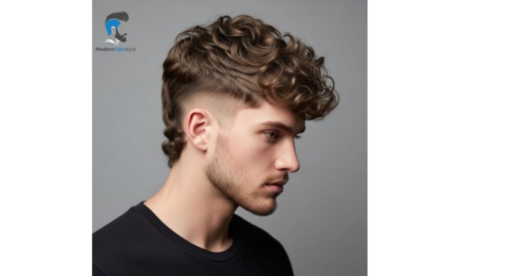 Short Wolf Cut Men Curly and Curly Hair Short Wolf Cuts Men
