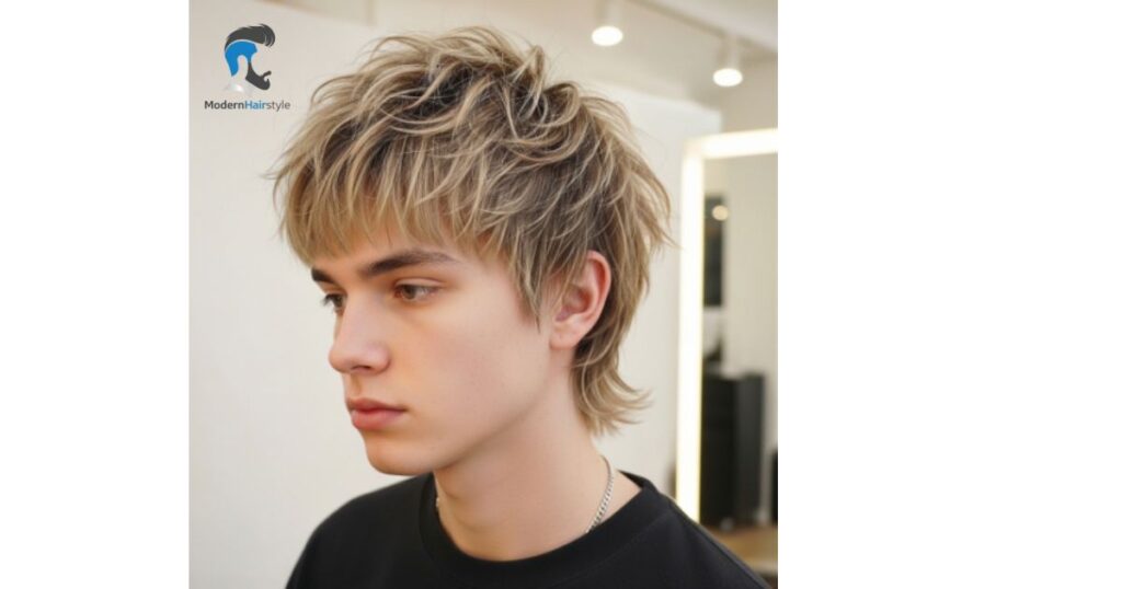 Short Wolf Cut Men Hairstyle Basics