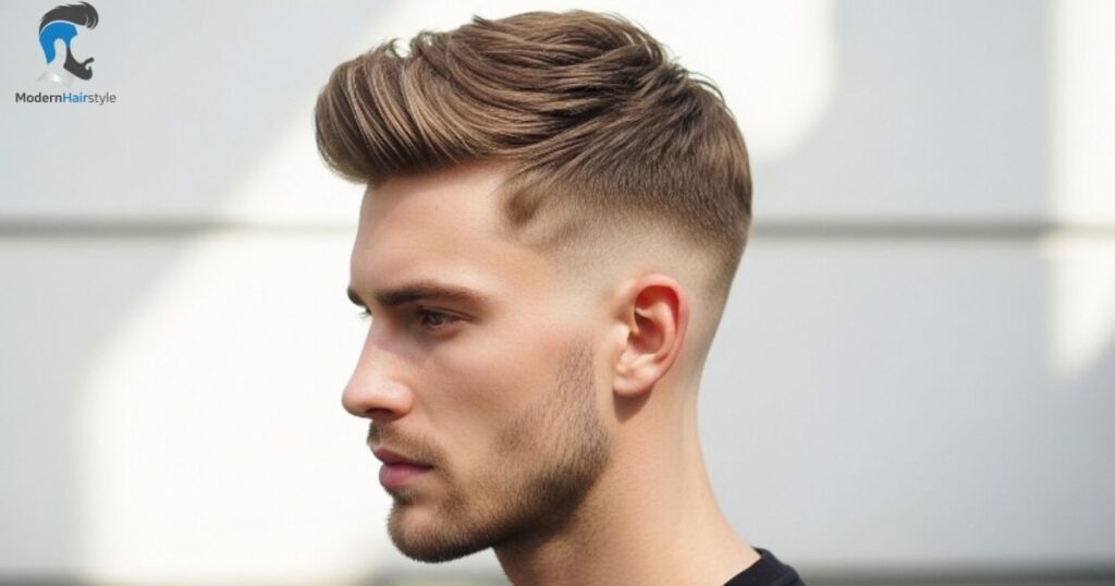 Textured Top Low Taper Buzz Cut