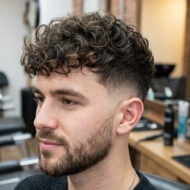 Best Burst Fade Curly Hair Styles