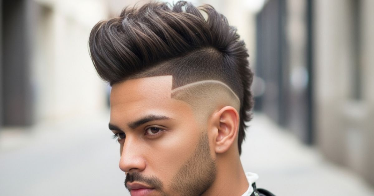 Burst Fade Mohawk