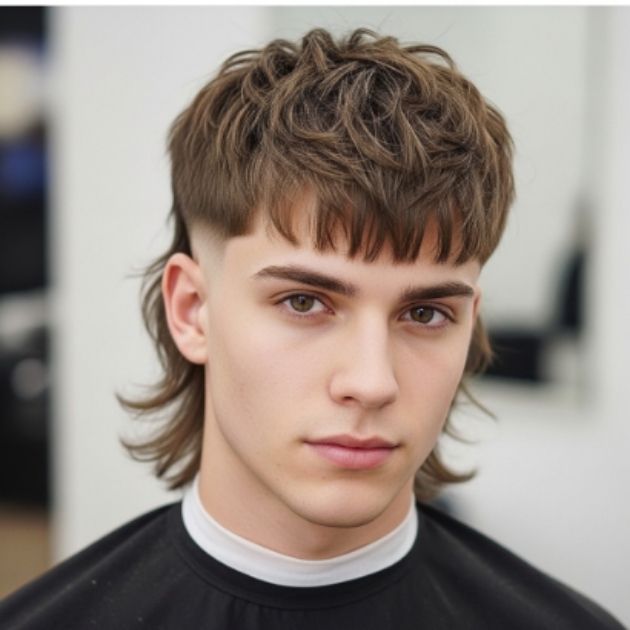 Choppy Mullet Taper Fade