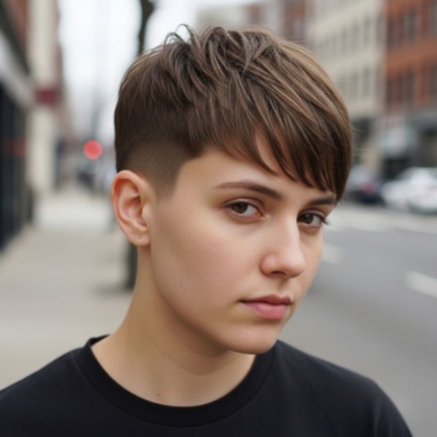 Fringe French Crop Haircut