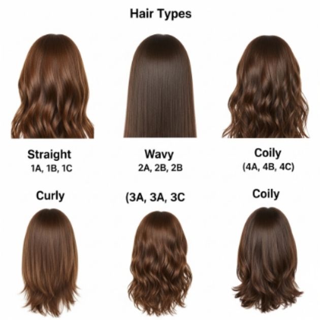 Hair Types and Top Textures