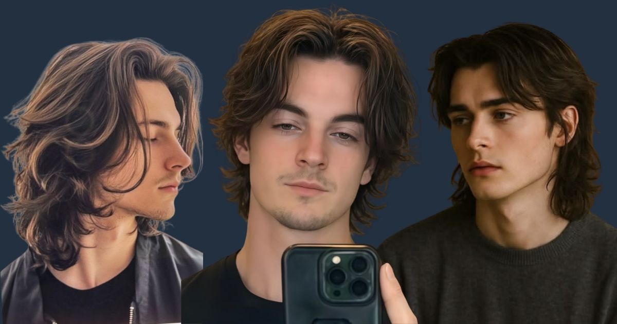 Long Wolf Cut Men