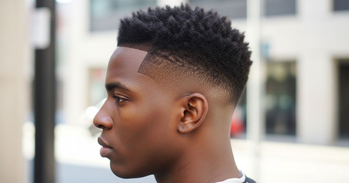 Low Taper Fade Black Male