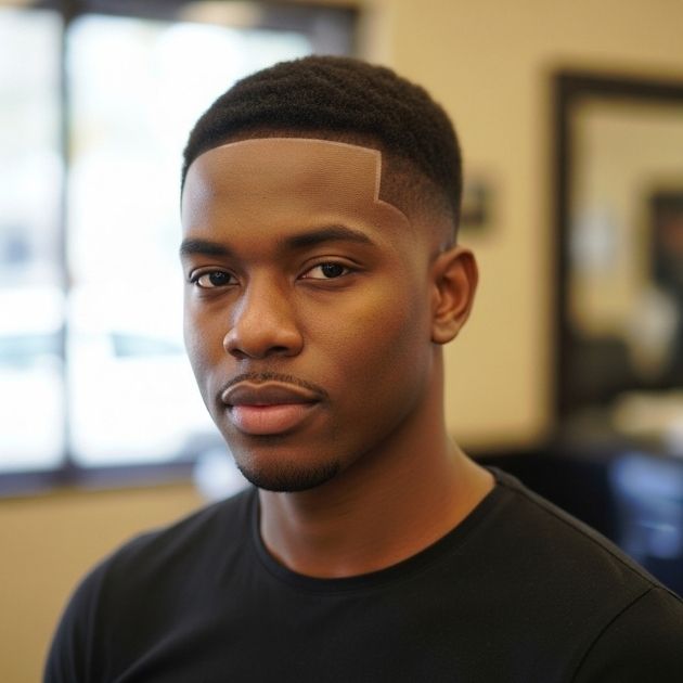 Low Taper Fade Black Male
