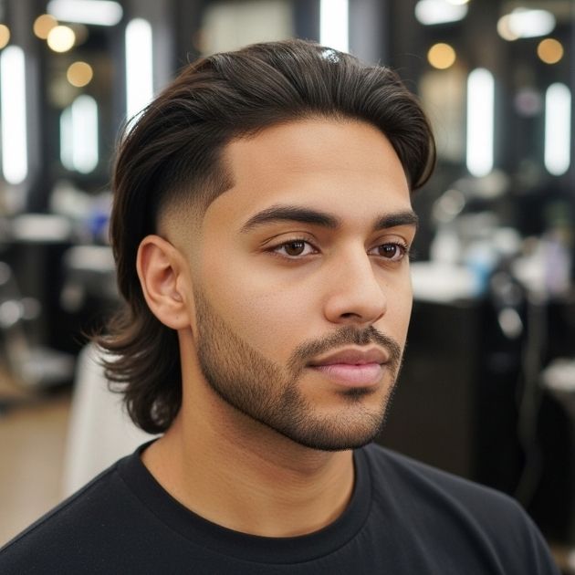 Mid Mullet Fade