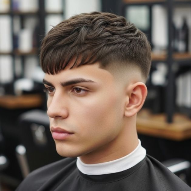 Modern Low Fade French Crop Haircut