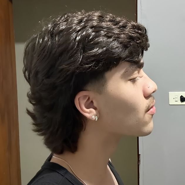 Modern Mullet Low Fade