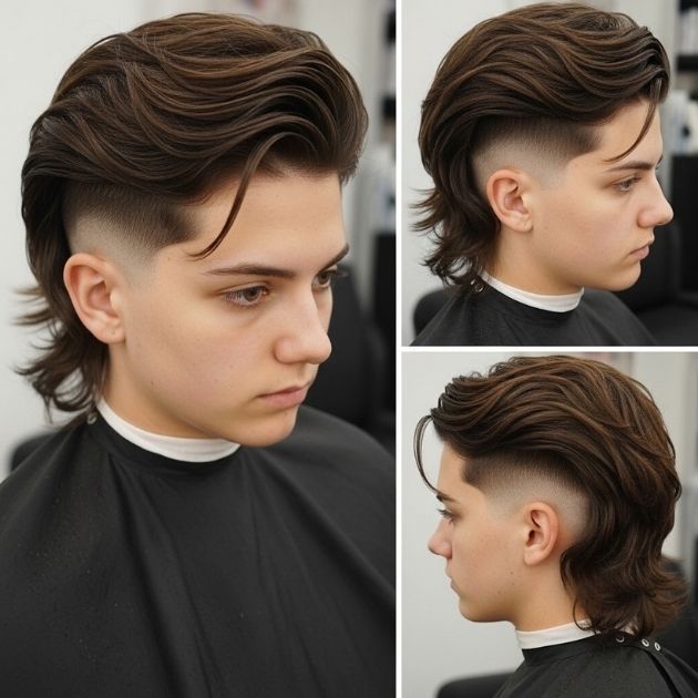 Mullet High Fade