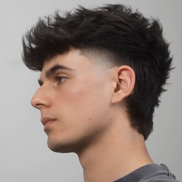 Mullet Low Fade Haircut