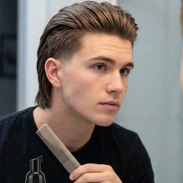Straight Hair Mullet Maintenance Tips