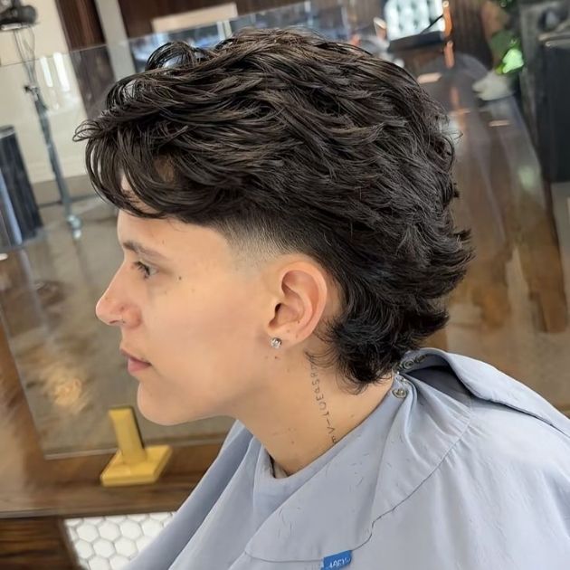 Wolf Cut Mullet