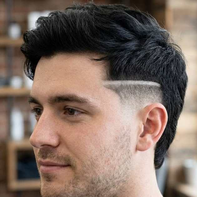 Low Straight Burst Fade