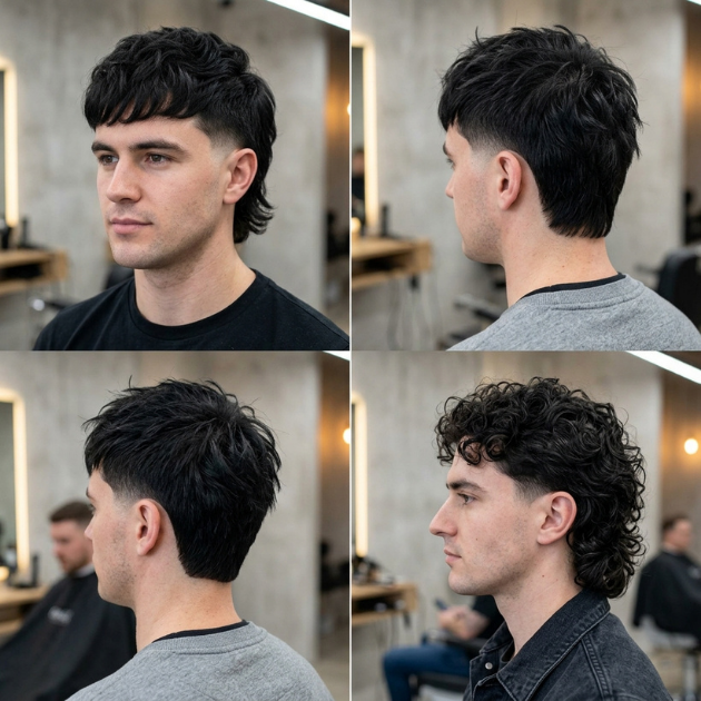 Best Low Taper Modern Mullet Styles