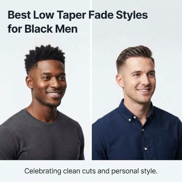 Best low taper fade styles for Black men
