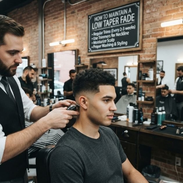 How to maintain a low taper fade