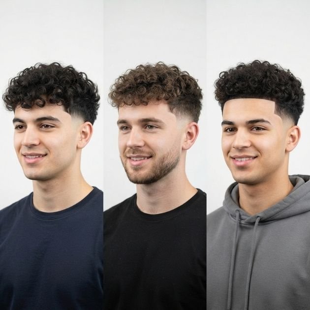Mid taper vs. low and high tapers on curly hair