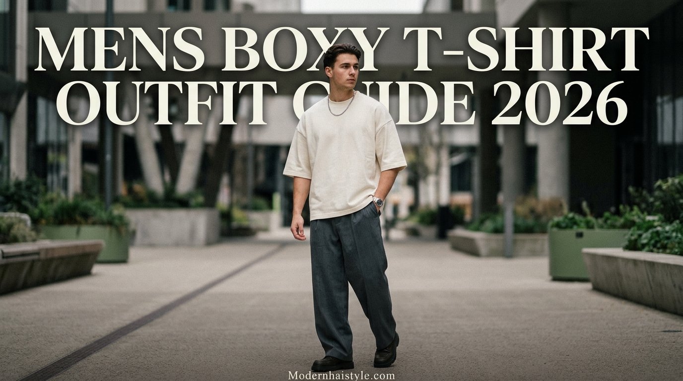 Mens Boxy T Shirt Outfit: The Complete Style Guide to Fits, Pairings and Looks for Every Occasion 2026