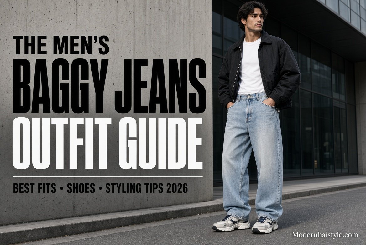 Mens Baggy Jeans Outfit Guide: Best Fits, Looks, Shoes and Styling Tips (2026)