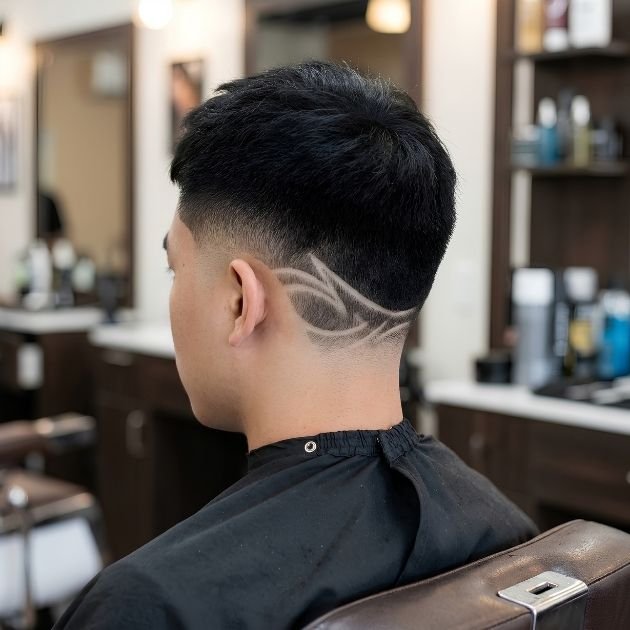 Back Low Taper Fade Designs