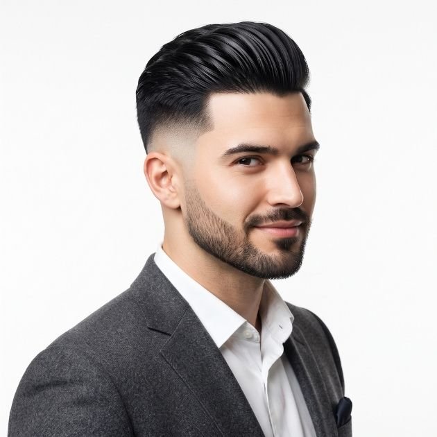 Gentlemen Hairstyles: Slicked Back Undercut