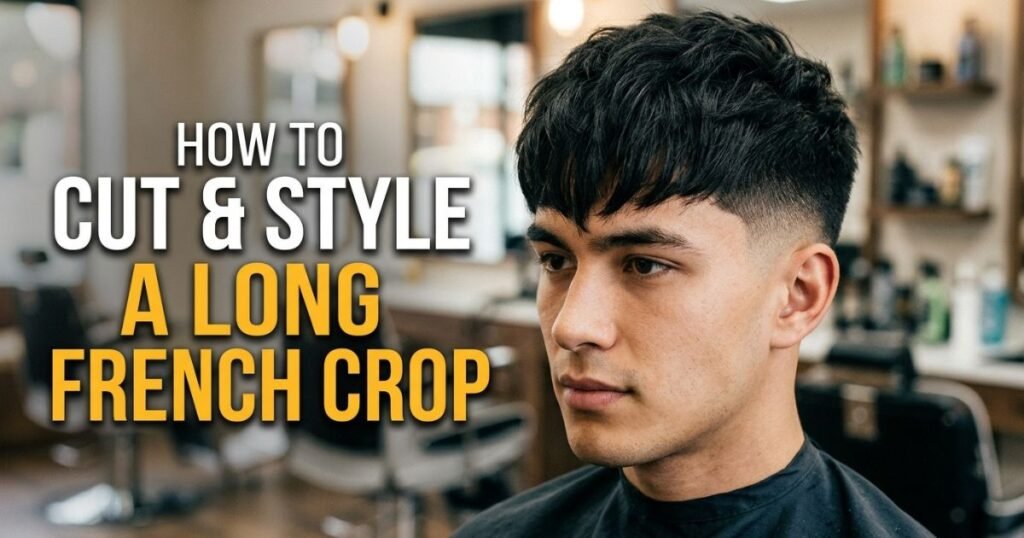 How to Cut and Style a Long French Crop