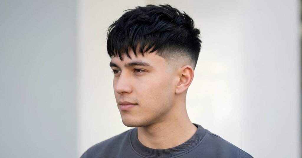 Long French Crop Fade Styles