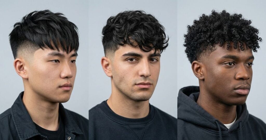 Long French Crop for Different Hair Types