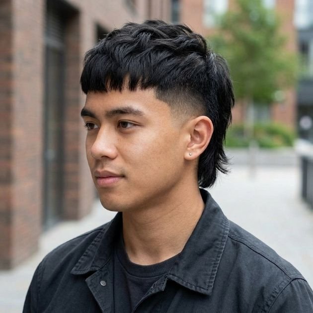 Short French Crop Mullet